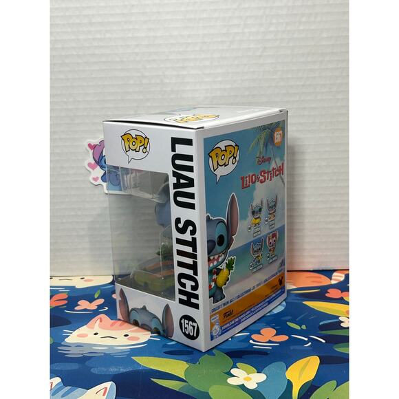 Lilo & Stitch Luau Stitch Funko Pop! Vinyl Figure #1567 - Picture 5 of 13